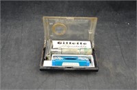 Vintage Gillette Adjustable Razor In Case