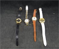 Lot Of 4 Watches Unitron Riviera Anne Klein Ii