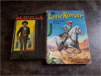 Vintage Lone Ranger & Maverick Book