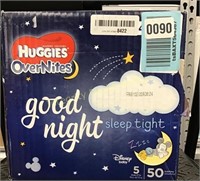 Huggies Overnights 5 over 27lbs 50ct Diapers