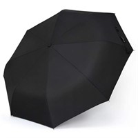 Shine Hai Compact Travel Umbrella, Black