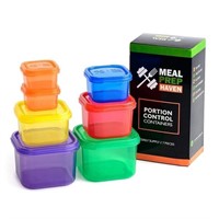 Meal Prep Haven 7-Pc Portion Control Containers,