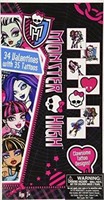 Monster High 34 Valentines with 35 Tattoos