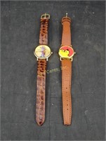 2 Winnie The Pooh Watches Time Works & Disney