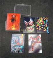 Lot Of Marvel Comic Cards Spiderman & Masterpieces