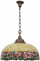 24 in. Bent Glass Novelyy Co. Hanging Lamp
