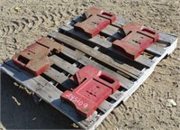 (4) IH Tractor Weights