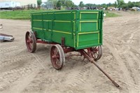 Wagon, 10.5ft x 3ft, Steel Wheels