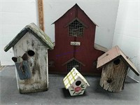 4 Birdhouses