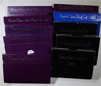 U.S. PROOF SETS OF THE 1980’S