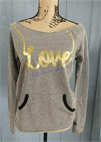 T Republic " Love " Sweatshirt