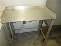 Two Aluminum Tables