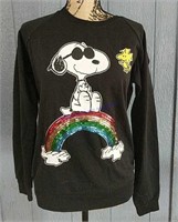 Black Snoopy Sweatshirt