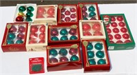 11 Boxes of Christmas Ball Ornaments in Boxes