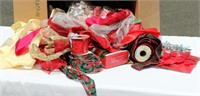 Large Box of Ribbon New Used Some Very Large