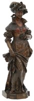 Cesar Ceribelli Bronze Sculpture Of A Woman