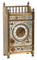 Aesthetic Tile Front Mantle Clock