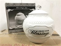 Eight blessing jars