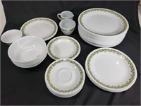 Large lot of corelle dishes