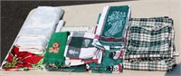 Misc Lot of Mainly New Christmas Cloth Table