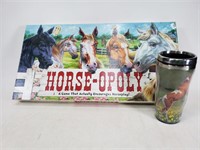 Horse-opoly and mug