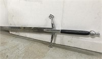 Scottish claymore chrome & steel sword