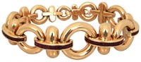 Tiffany & Co. 18K Gold & Ruby Bracelet