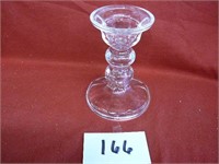 Large Glass Candle Holder NICE