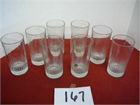 Set of 8 Fancy Water Glasses