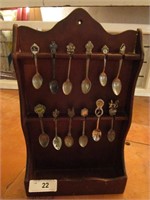 Full Set of Vintage Spoons and case