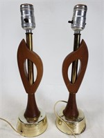 Pair of MCM lamps