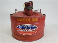 Vintage gas can by Delphos