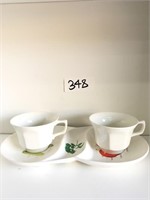 Set Of Ceramic Real English Tea Cups and Tangen 2