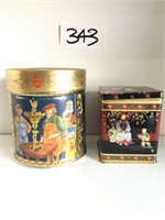 Pair Of German Decorated and Oriental Decorated