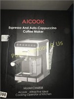 AICOOK $119 RETAIL ESPRESSO AND CAPPUCCINO MAKER