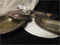 SilverPlate Trays and lid