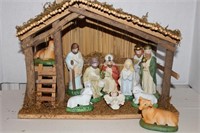 11 piece nativity set from Sears