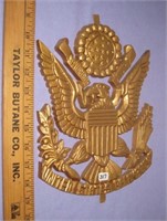 United States of America Gold Colored Eagle Plaque