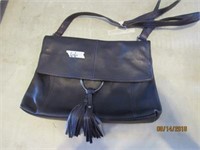 Alfani Deep Purple Leather Handbag