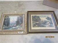 2 Framed Nature Pictures
