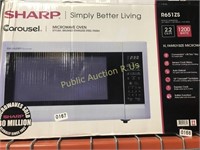 SHARP 2,2 CU FT MICROWAVE OVEN $199 RETAIL