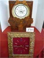 Kirsch Wall Clock & Mid Century Wall Clock