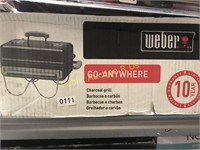 WEBER GO ANYWHERE CHARCOAL GRILL