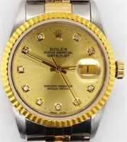 Rolex Oyster Perpetual Datejust.
