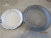 2 Metal Bowls - one has Rochester Pure & Strong