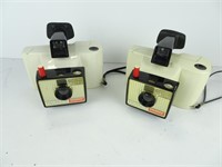 Set of Vintage Polaroid Land Cameras
