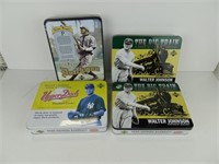 Empty Baseball Card Tins