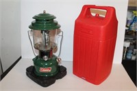 Coleman lantern with carrying case