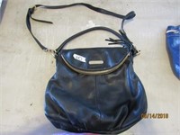 Cynthia Rowley Black Leather Handbag