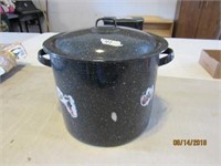 Granite ware Stock Pot with Lid